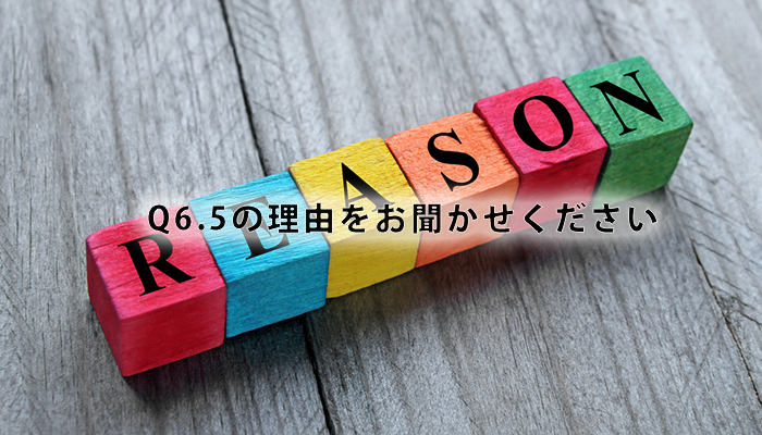 Q6.5の理由をお聞かせください